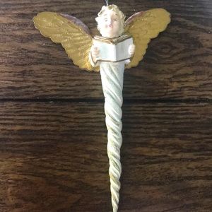 Gold Angel Wing Ornament
